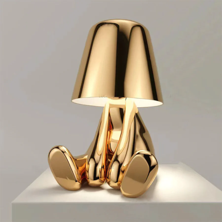 Manlampe - Artistieke moderne LED tafellamp