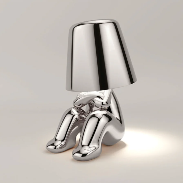 Manlampe - Artistieke moderne LED tafellamp