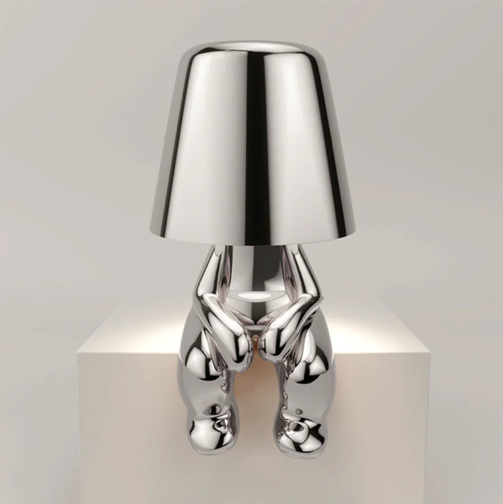 Manlampe - Artistieke moderne LED tafellamp