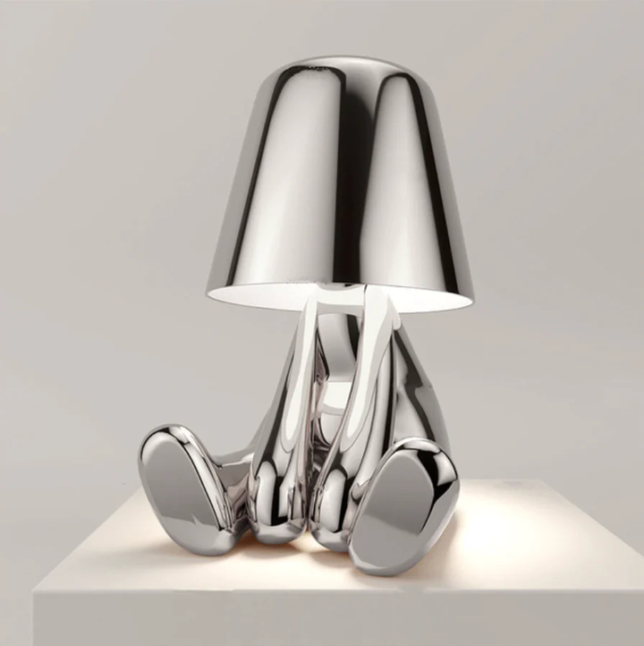 Manlampe - Artistieke moderne LED tafellamp