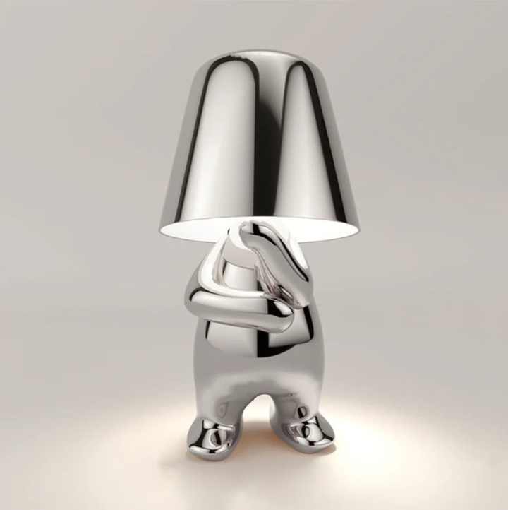 Manlampe - Artistieke moderne LED tafellamp