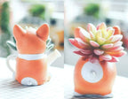 Hars Corgi Mini Bloempot