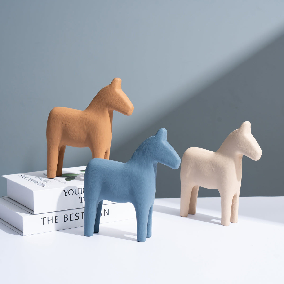 Hars creatieve minimalisme paard decoratie ornamenten
