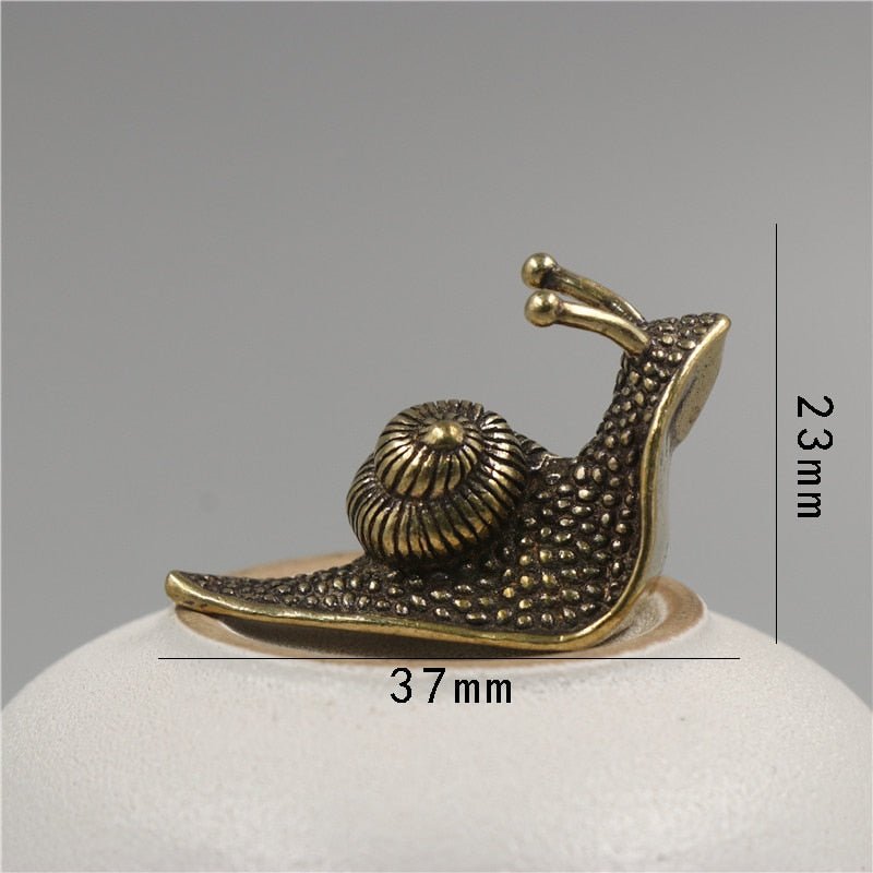 Retro Queen Copper Mini Slak Thee Huisdier Bureau Ornament