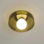 Ronde plafondlamp met stijlvolle functionaliteit - LumiSphere