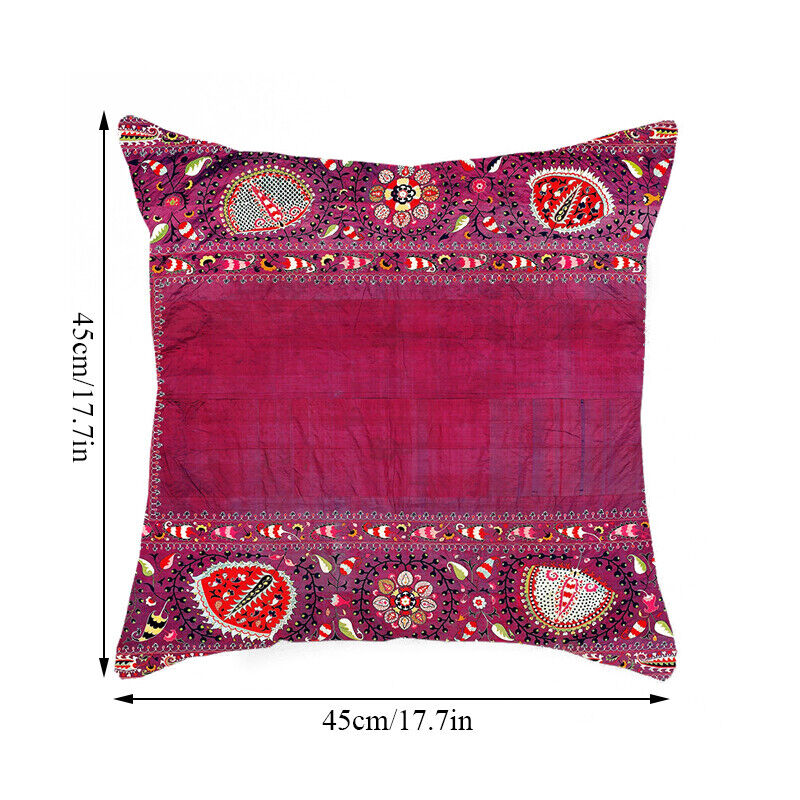 Etnische Boho Mandala Print Linnen Sierkussenhoes Bank Kussenhoes Thuisdecoratie# Avosian