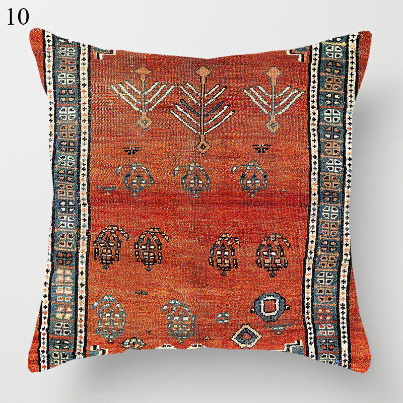 Etnische Boho Mandala Print Linnen Sierkussenhoes Bank Kussenhoes Thuisdecoratie# Avosian