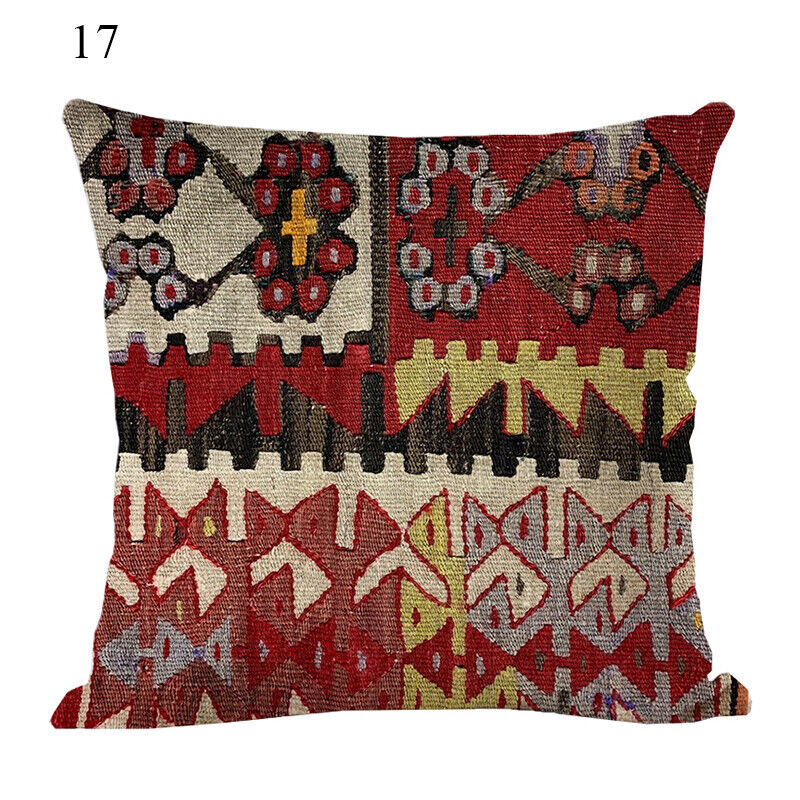 Etnische Boho Mandala Print Gooi Kussenhoes Sofa Kussen Cover Woondecoratie Avosian