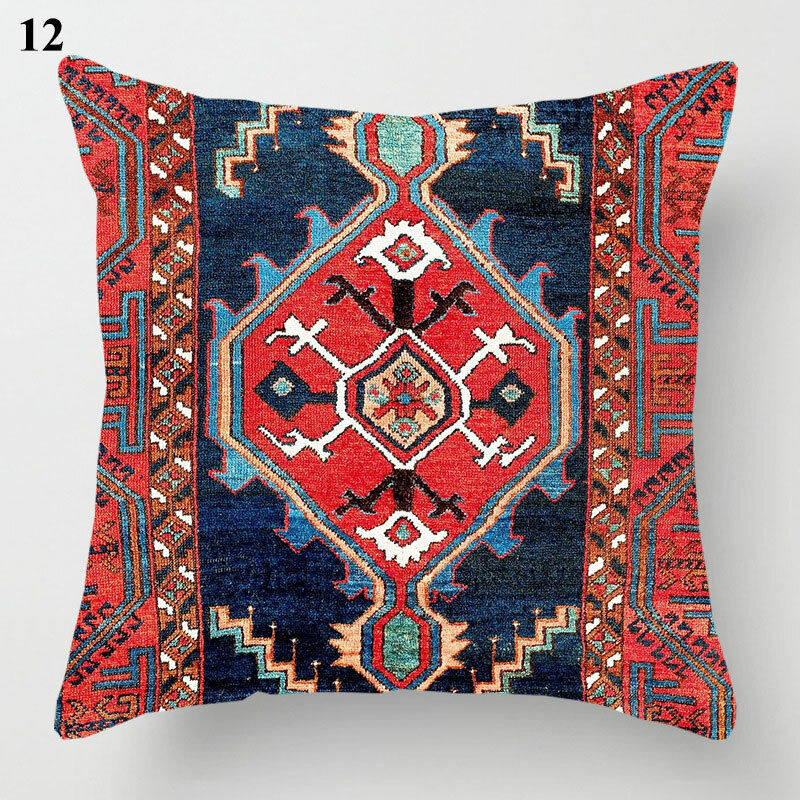 Etnische Boho Mandala Print Gooi Kussenhoes Sofa Kussen Cover Woondecoratie Avosian