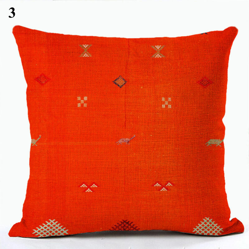 Etnische Boho Mandala Print Gooi Kussenhoes Sofa Kussen Cover Woondecoratie Avosian