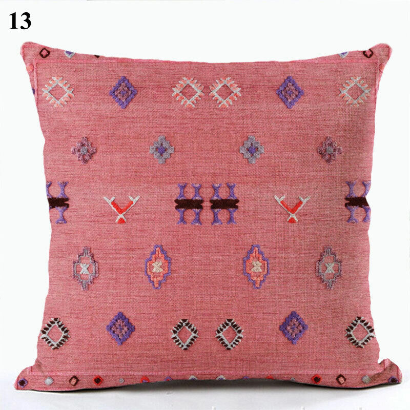 Etnische Boho Mandala Print Gooi Kussenhoes Sofa Kussen Cover Woondecoratie Avosian