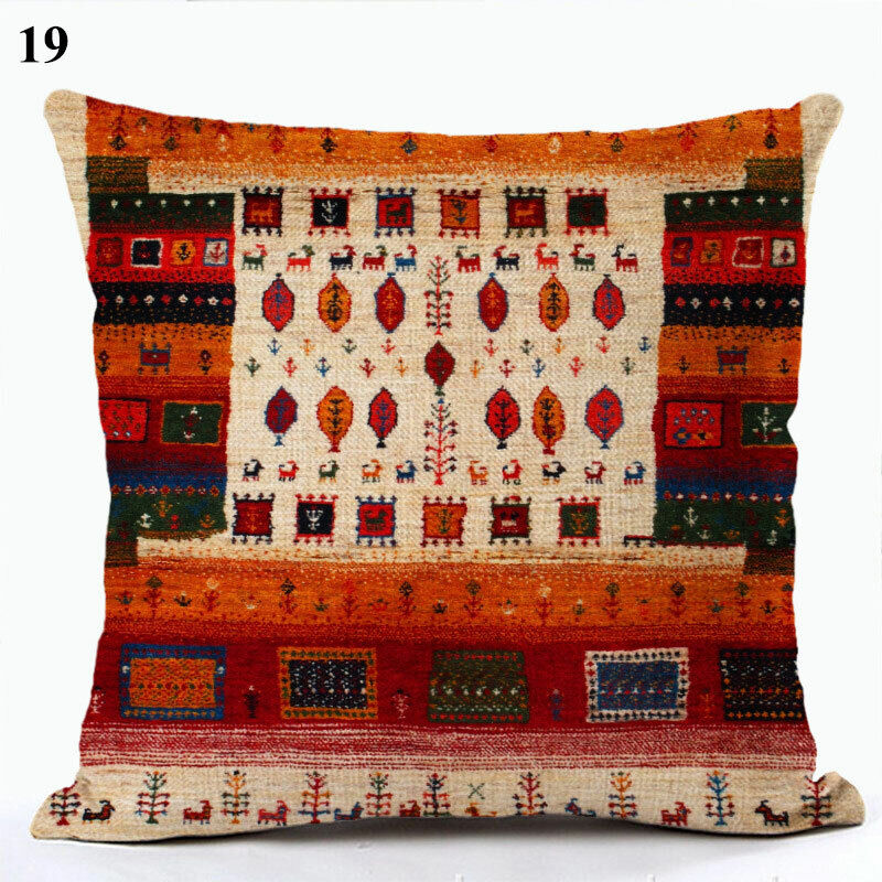 Etnische Boho Mandala Print Gooi Kussenhoes Sofa Kussen Cover Woondecoratie Avosian