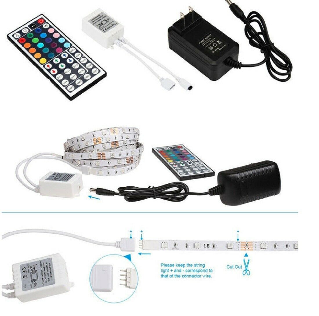 LED stripverlichting | 20 kleuren RGB LED-strips