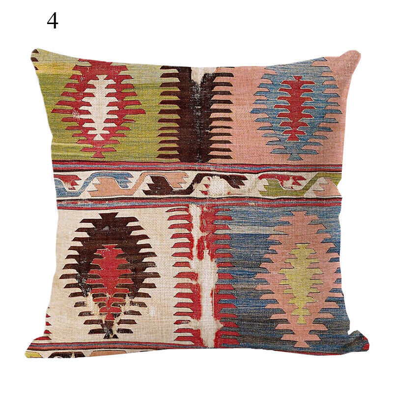 Etnische Boho Mandala Print Gooi Kussenhoes Sofa Kussen Cover Woondecoratie Avosian