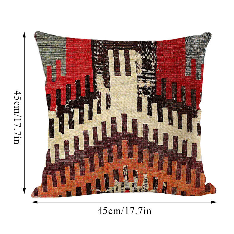Etnische Boho Mandala Print Gooi Kussenhoes Sofa Kussen Cover Woondecoratie Avosian