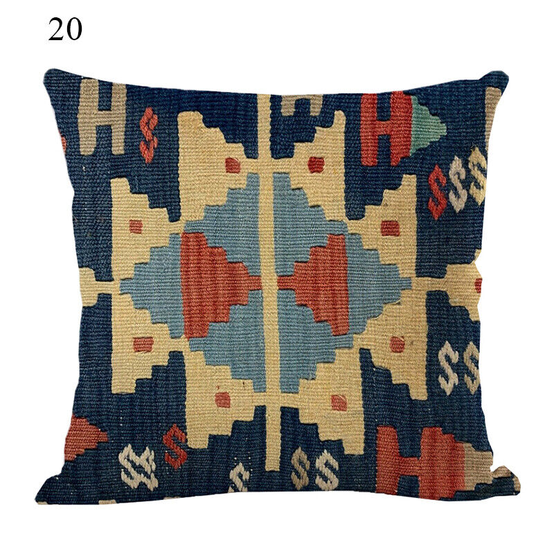 Etnische Boho Mandala Print Gooi Kussenhoes Sofa Kussen Cover Woondecoratie Avosian