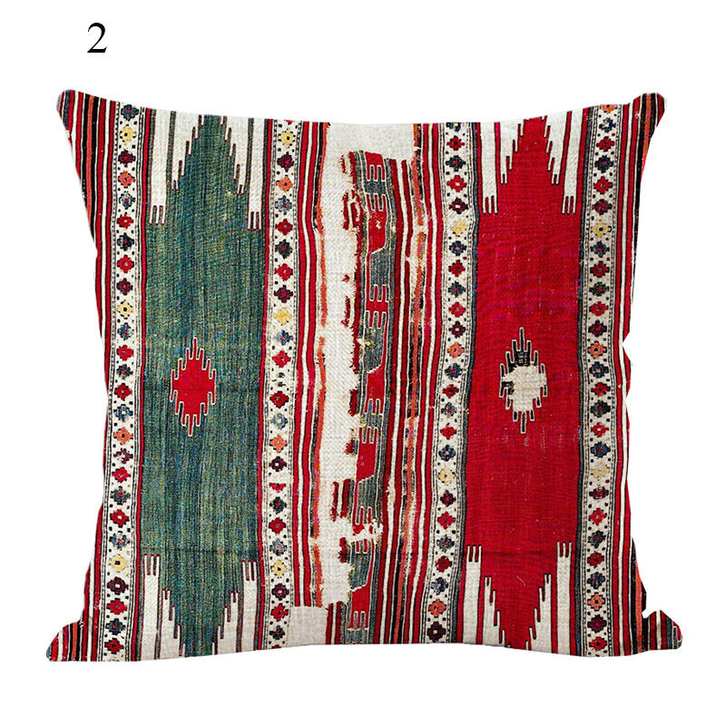 Etnische Boho Mandala Print Gooi Kussenhoes Sofa Kussen Cover Woondecoratie Avosian