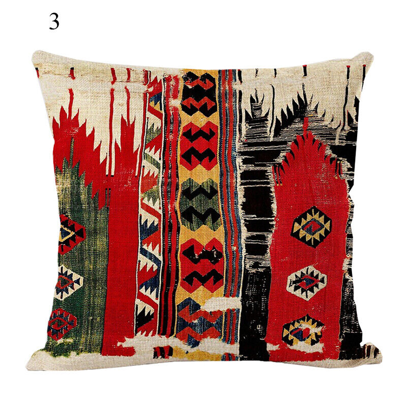 Etnische Boho Mandala Print Gooi Kussenhoes Sofa Kussen Cover Woondecoratie Avosian