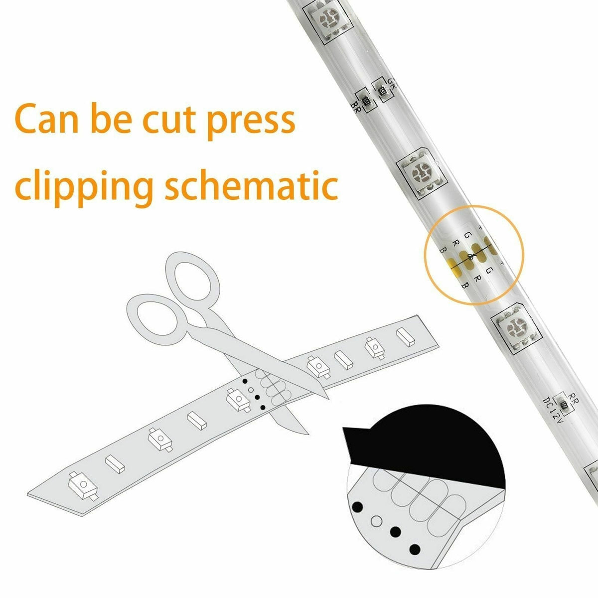 LED stripverlichting | 20 kleuren RGB LED-strips