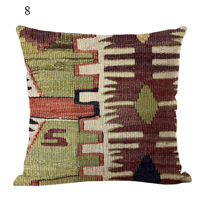 Etnische Boho Mandala Print Gooi Kussenhoes Sofa Kussen Cover Woondecoratie Avosian