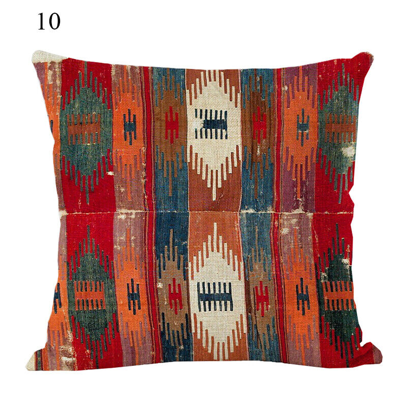 Etnische Boho Mandala Print Gooi Kussenhoes Sofa Kussen Cover Woondecoratie Avosian