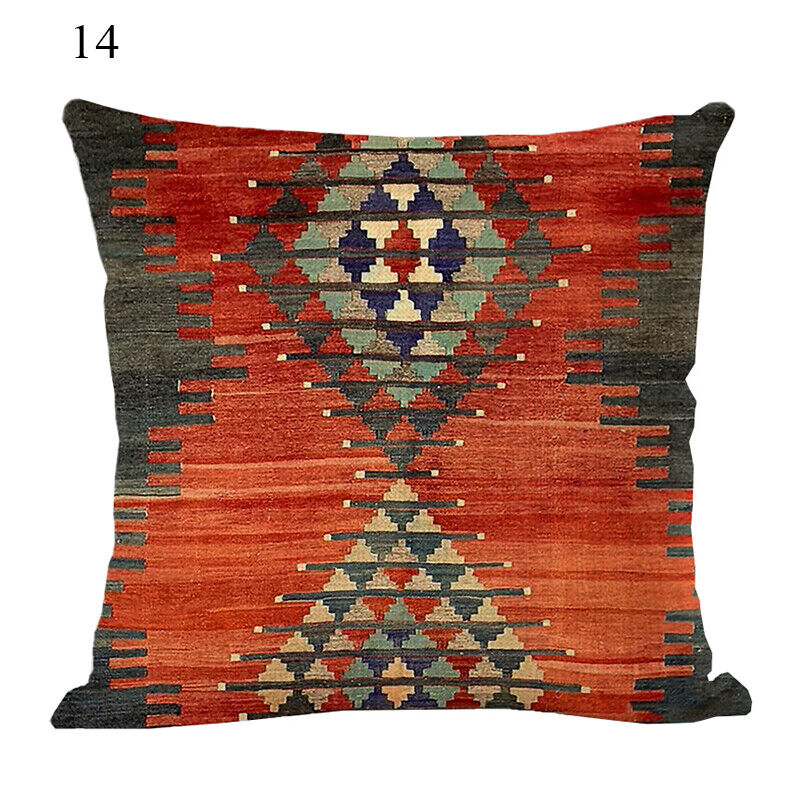 Etnische Boho Mandala Print Gooi Kussenhoes Sofa Kussen Cover Woondecoratie Avosian