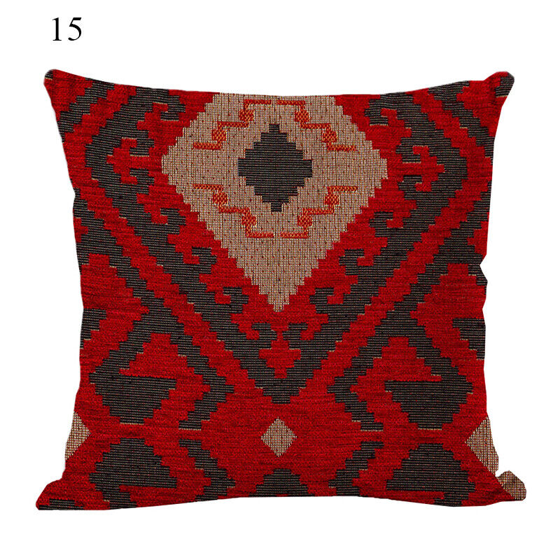 Etnische Boho Mandala Print Gooi Kussenhoes Sofa Kussen Cover Woondecoratie Avosian