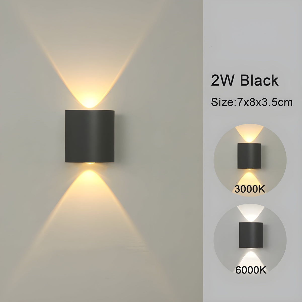 LED wandlampen voor binnen- en buitenruimtes