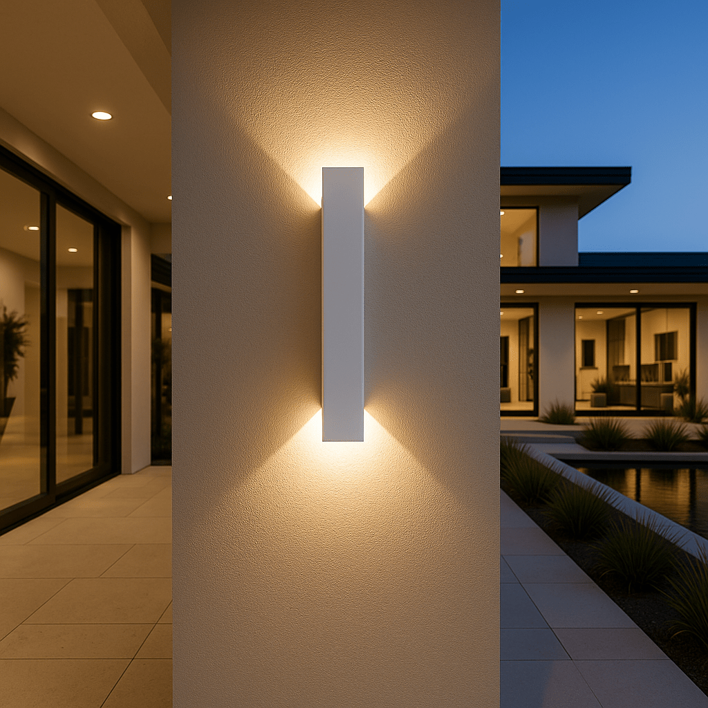 Cilindrische wandlampen met moderne elegantie