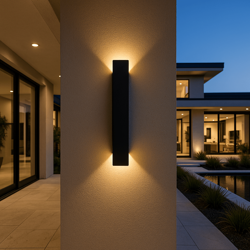 Cilindrische wandlampen met moderne elegantie