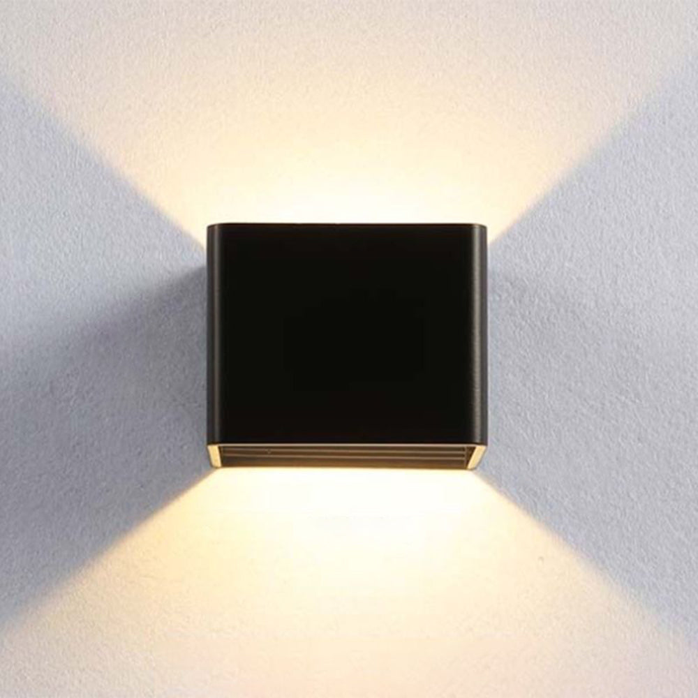 Moderne vierkante wandlamp