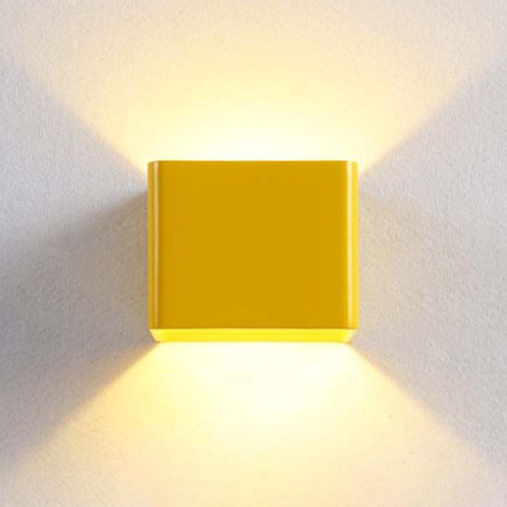 Moderne vierkante wandlamp