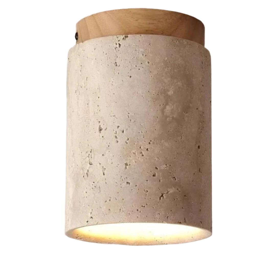 Trendy ronde Japanse stijl plafondlamp - ZenLight