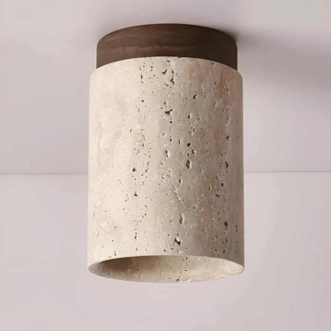 Trendy ronde Japanse stijl plafondlamp - ZenLight