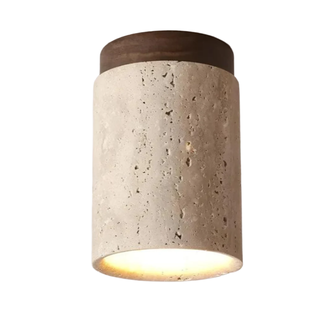 Trendy ronde Japanse stijl plafondlamp - ZenLight