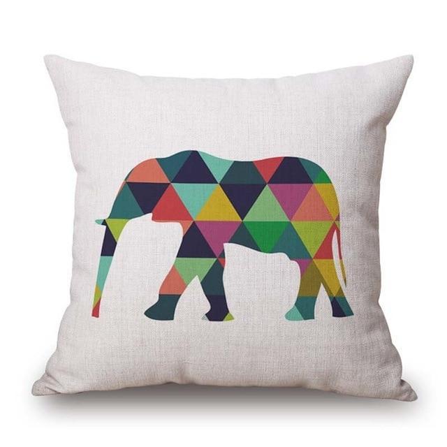 Geometric Dier Kussenhoes