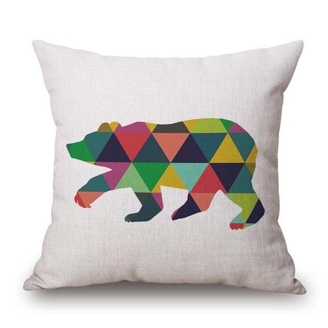 Geometric Dier Kussenhoes
