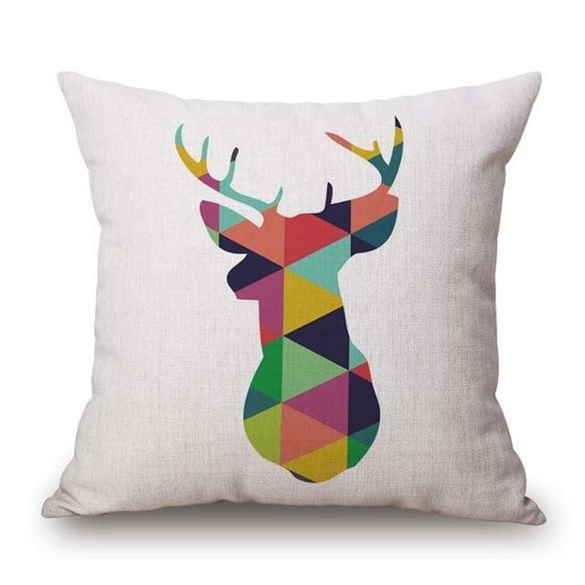 Geometric Dier Kussenhoes