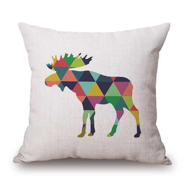 Geometric Dier Kussenhoes