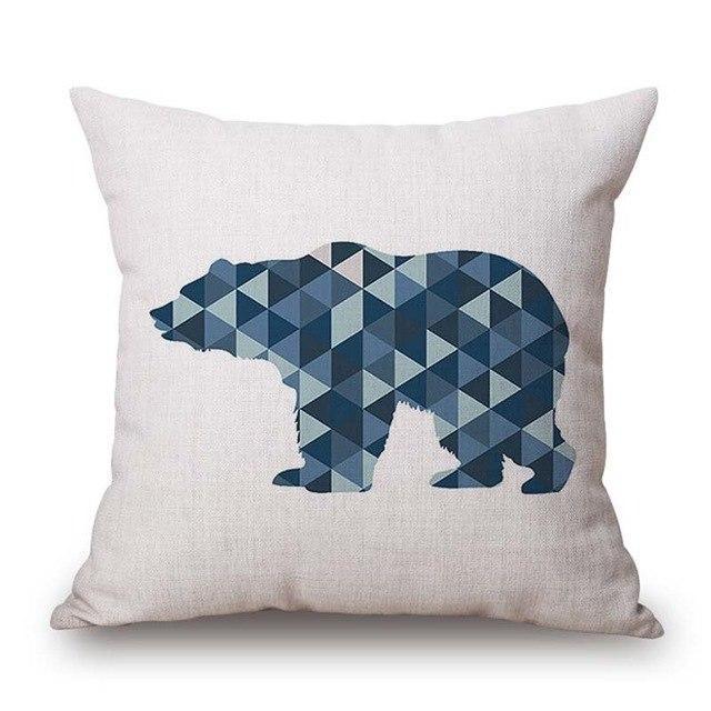 Geometric Dier Kussenhoes