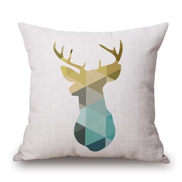 Geometric Dier Kussenhoes
