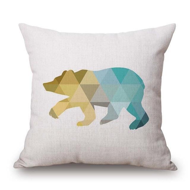 Geometric Dier Kussenhoes