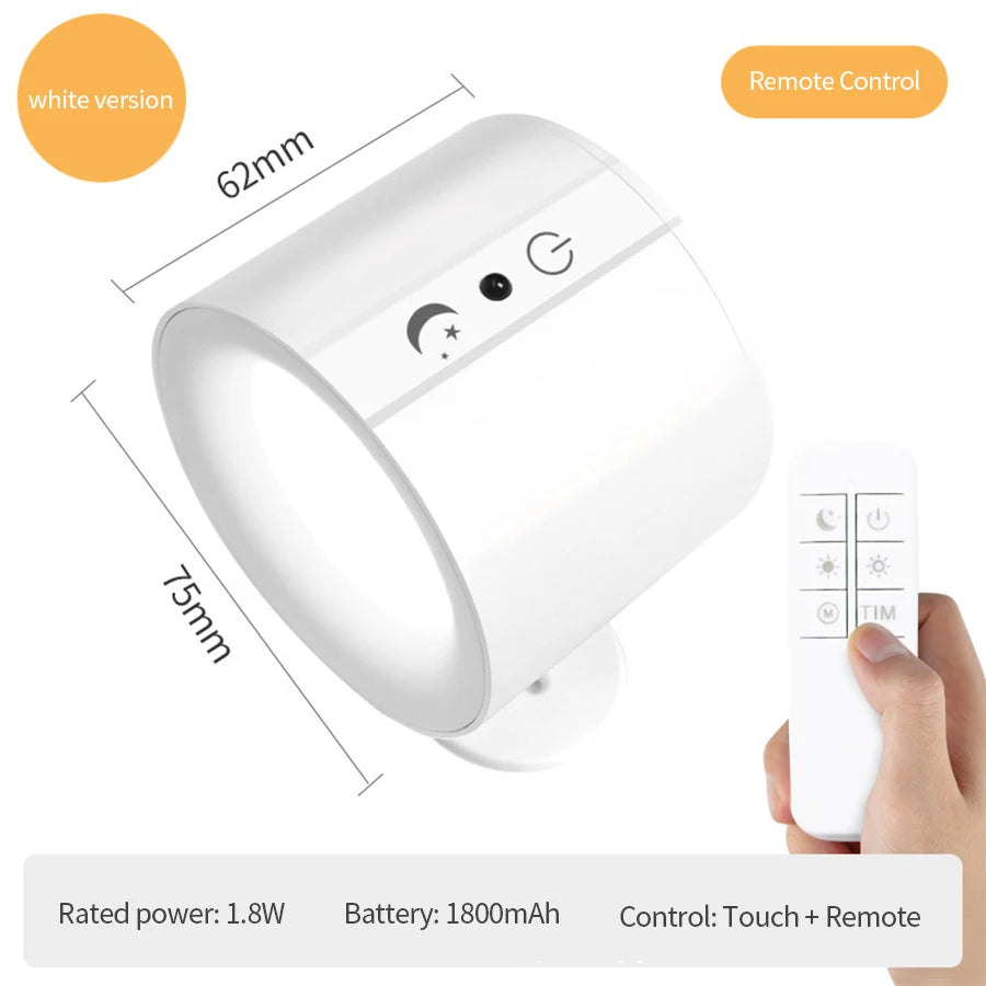 Magnetische LED Wandlamp met Dubbele Verlichting