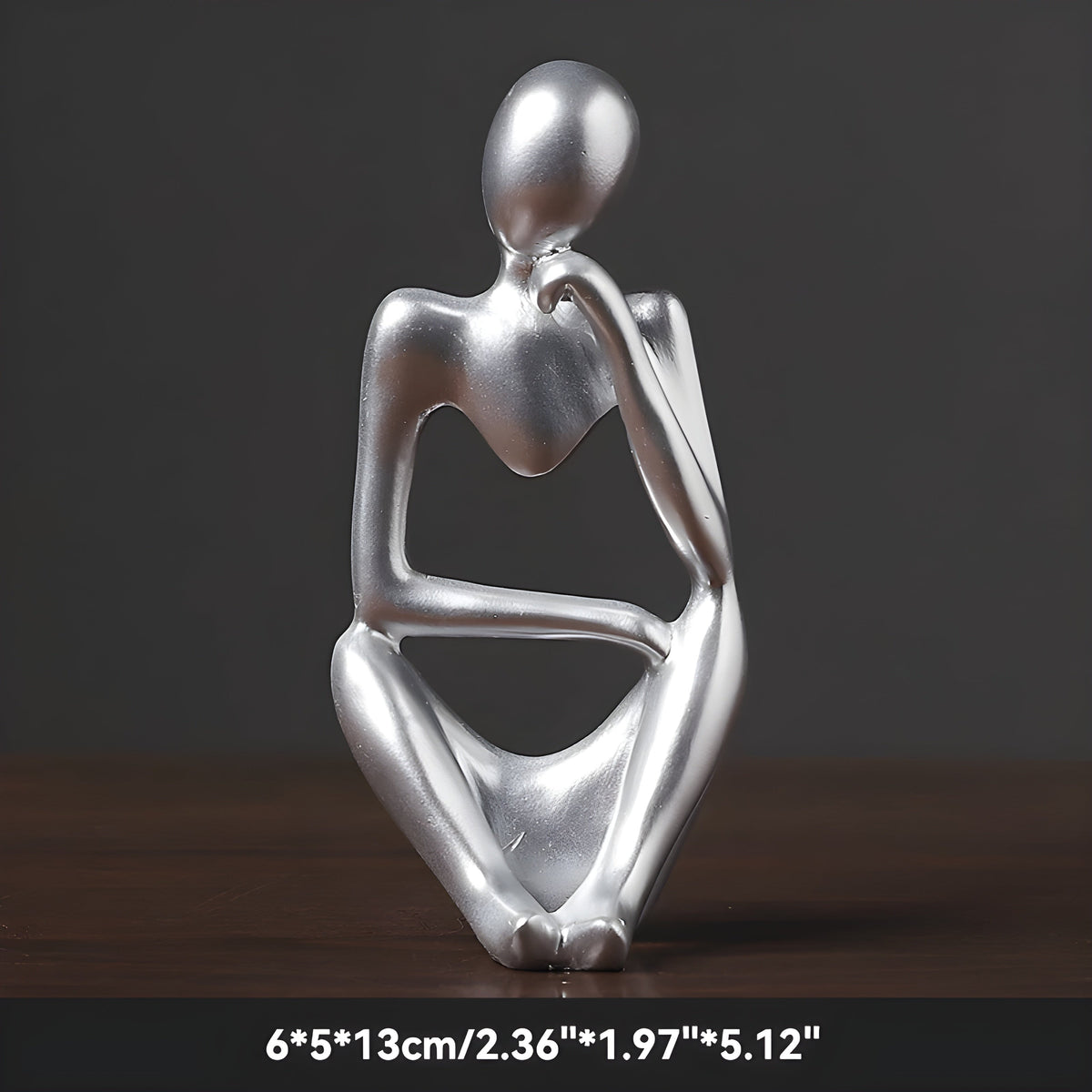 Abstract Thinker Beeldhouwwerk Woondecoratie