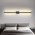 Industriële Minimalistische Lange LED IJzeren Wandlampen voor hedendaagse woonkamerdecoratie en stijlvolle verlichting