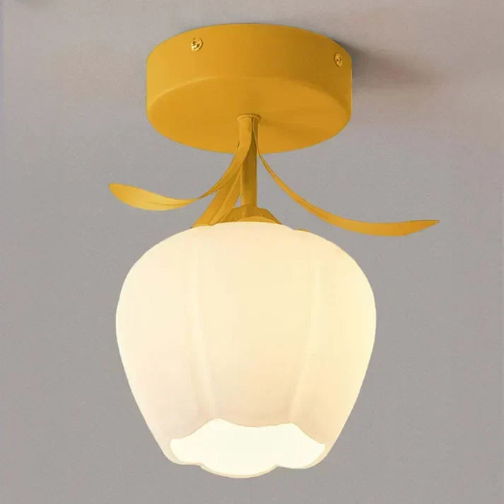 Mini Bloem Plafondlamp - Luxe Mini Pendellicht voor Tijdloze Sfeer